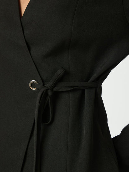 Sendra Eyelet Dress - Black