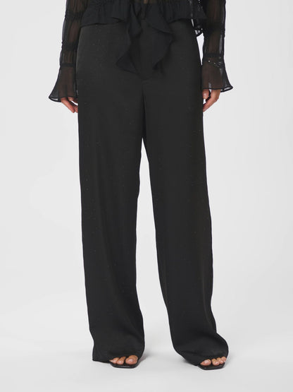 Emmet Heavy Sateen Bedaz Pants - Black