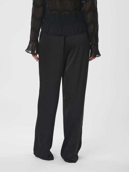 Emmet Heavy Sateen Bedaz Pants - Black