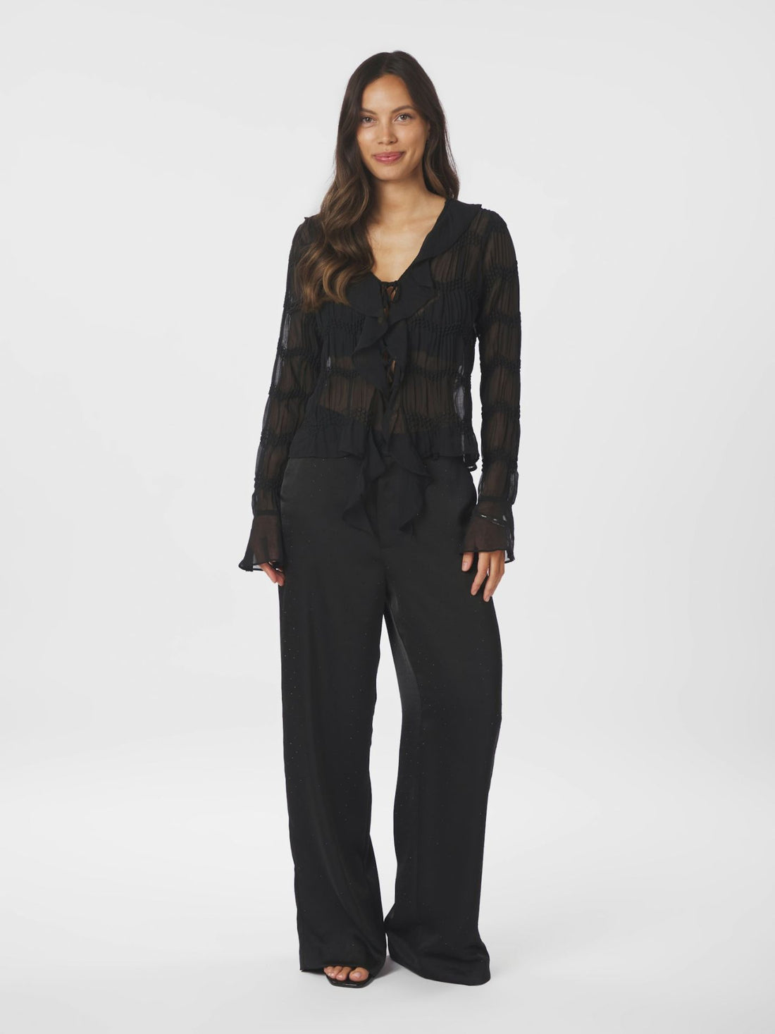 Emmet Heavy Sateen Bedaz Pants - Black