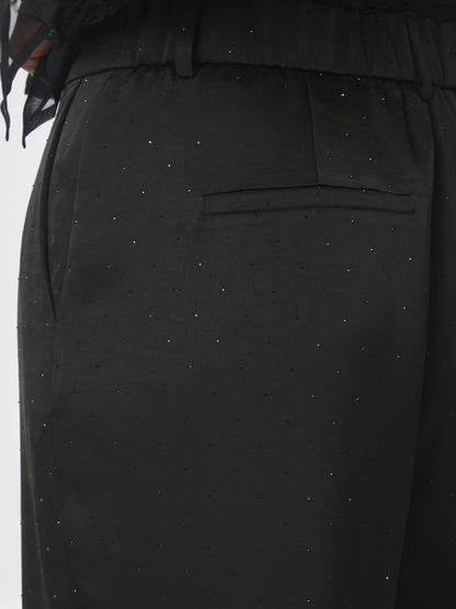 Emmet Heavy Sateen Bedaz Pants - Black