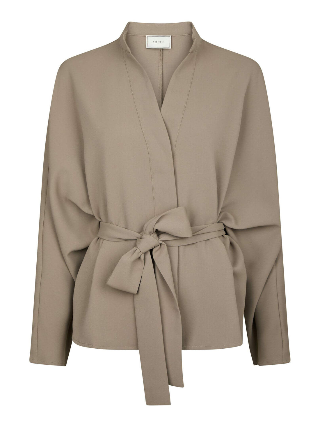 Ellery Crepe Blouse - Taupe