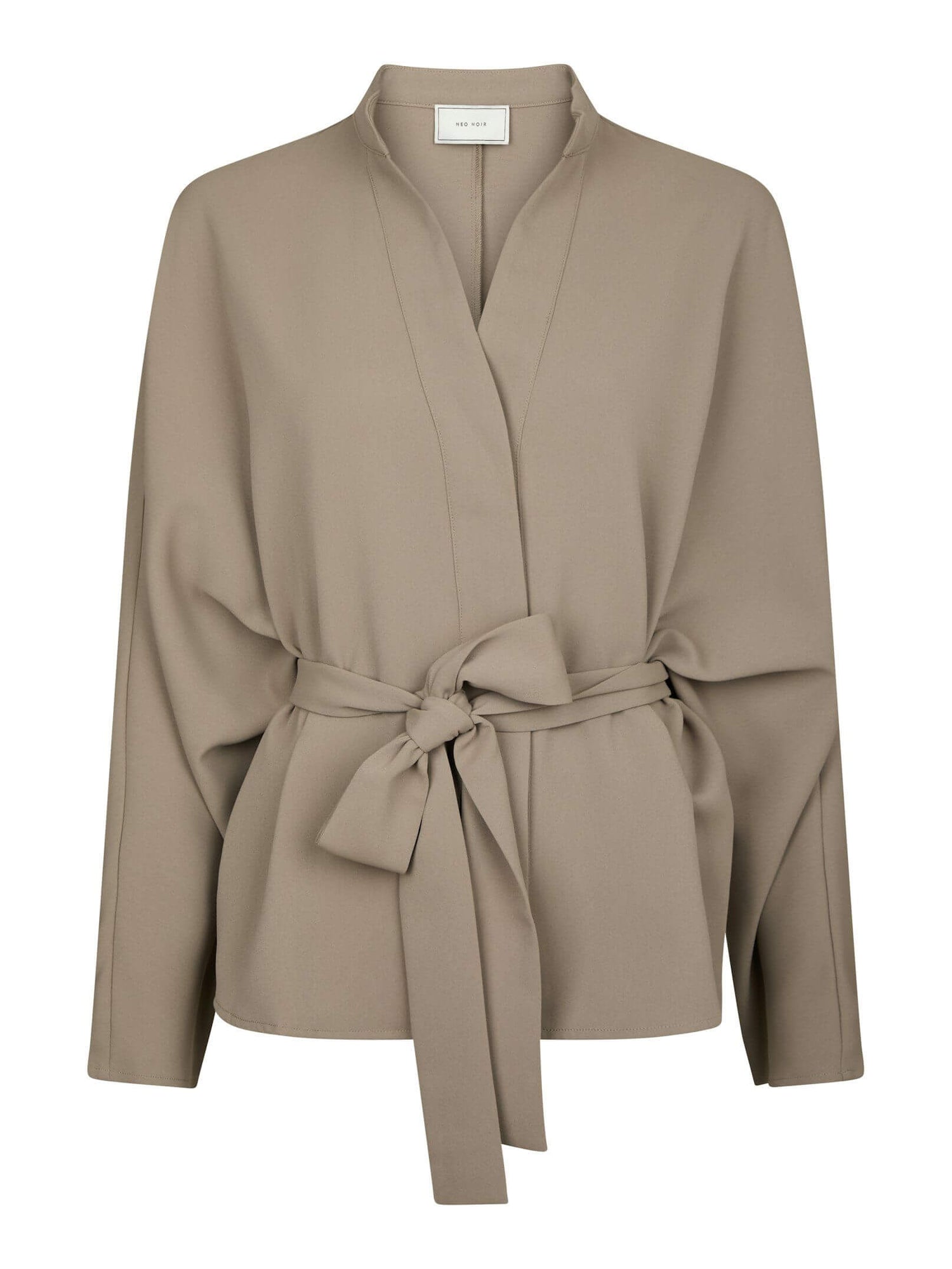 Ellery Crepe Blouse - Taupe