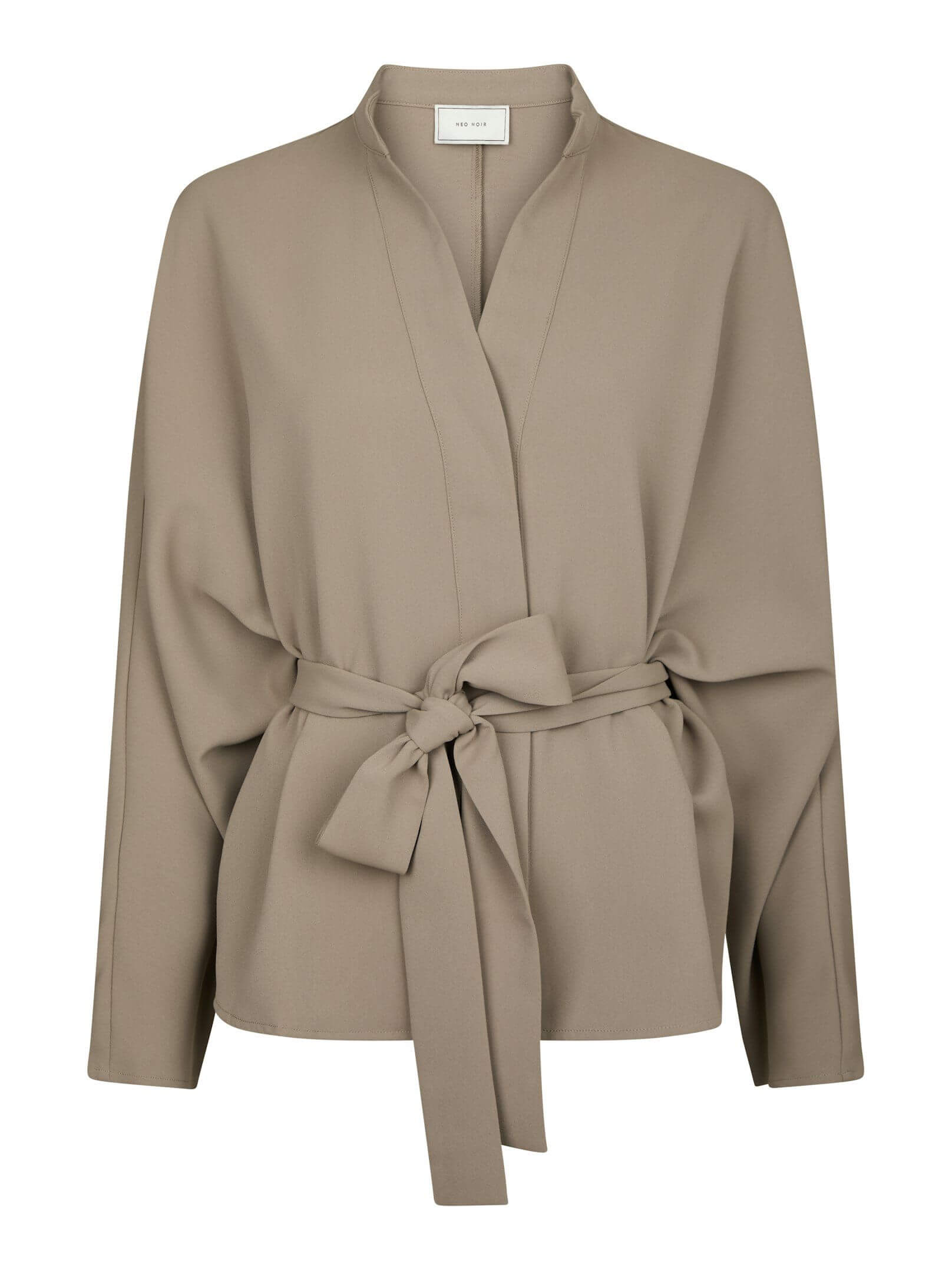 Ellery Crepe Blouse - Taupe