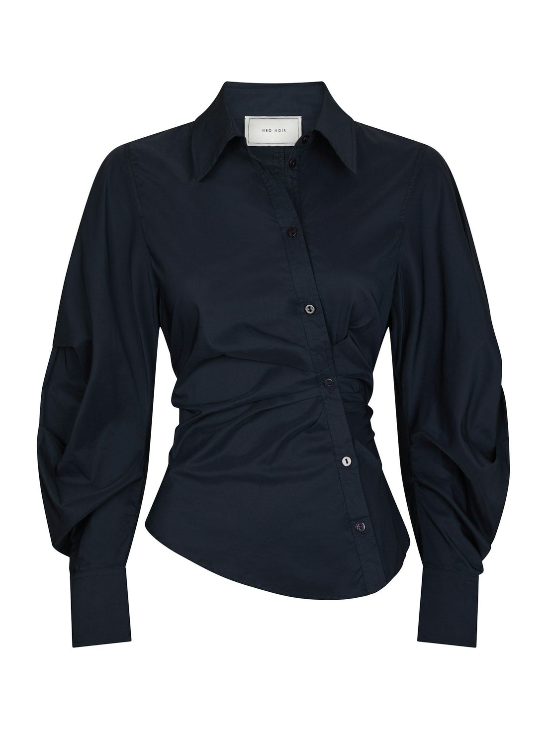 Neoella solid Shirt - Navy