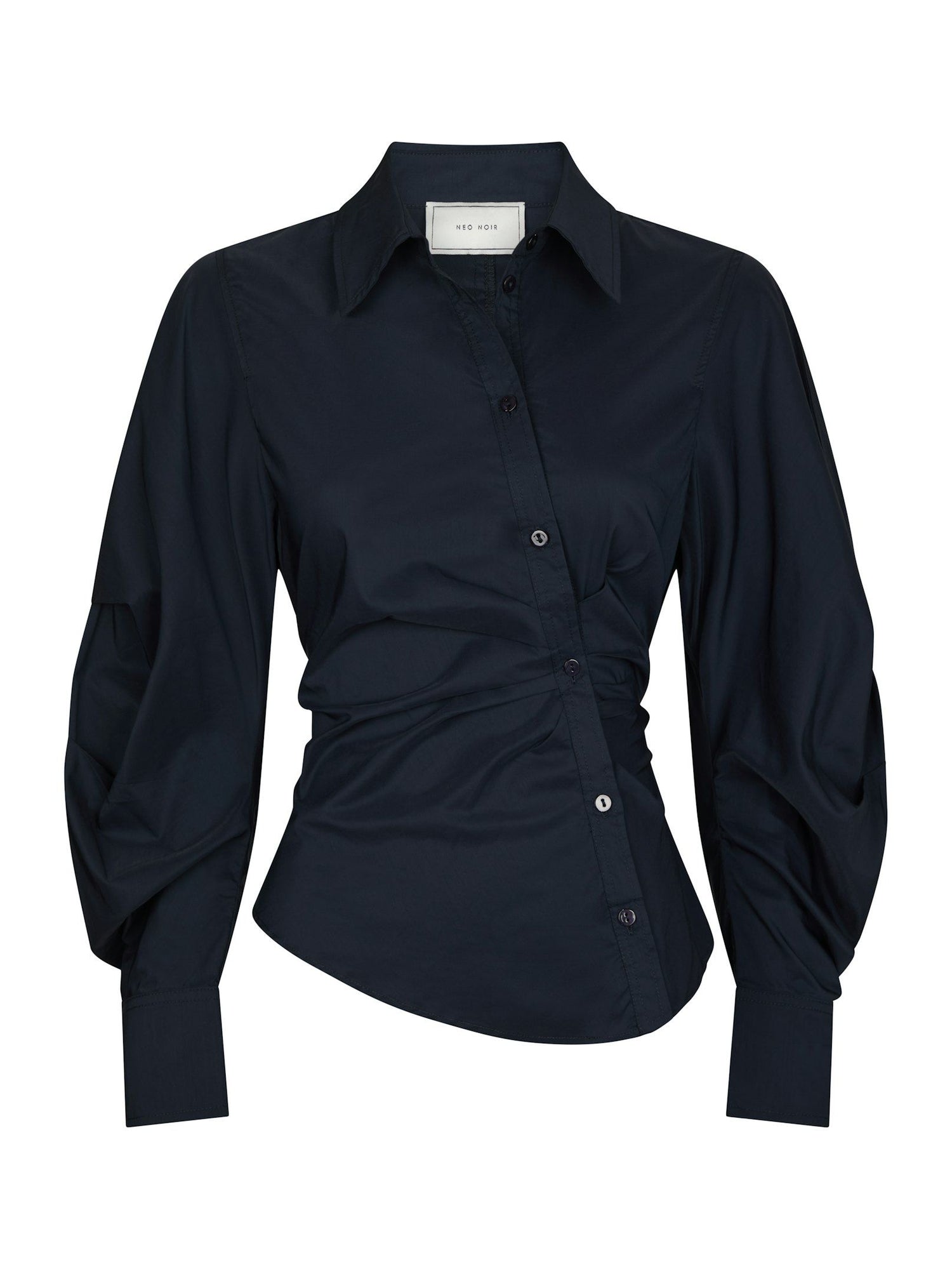 Neoella solid Shirt - Navy