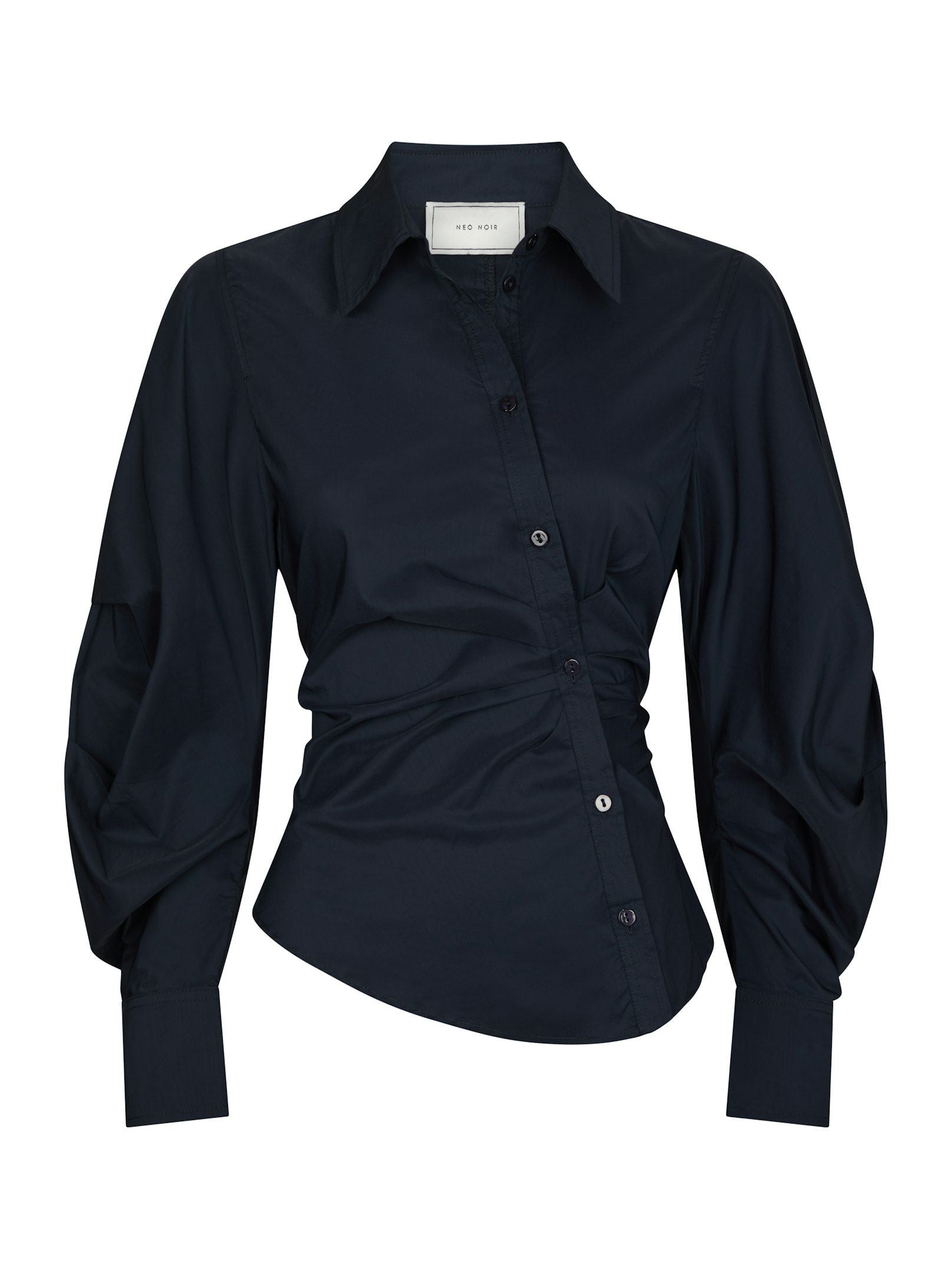 Neoella solid Shirt - Navy