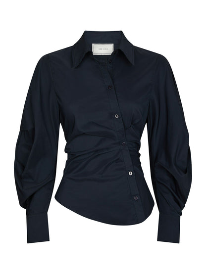 Neoella solid Shirt - Navy