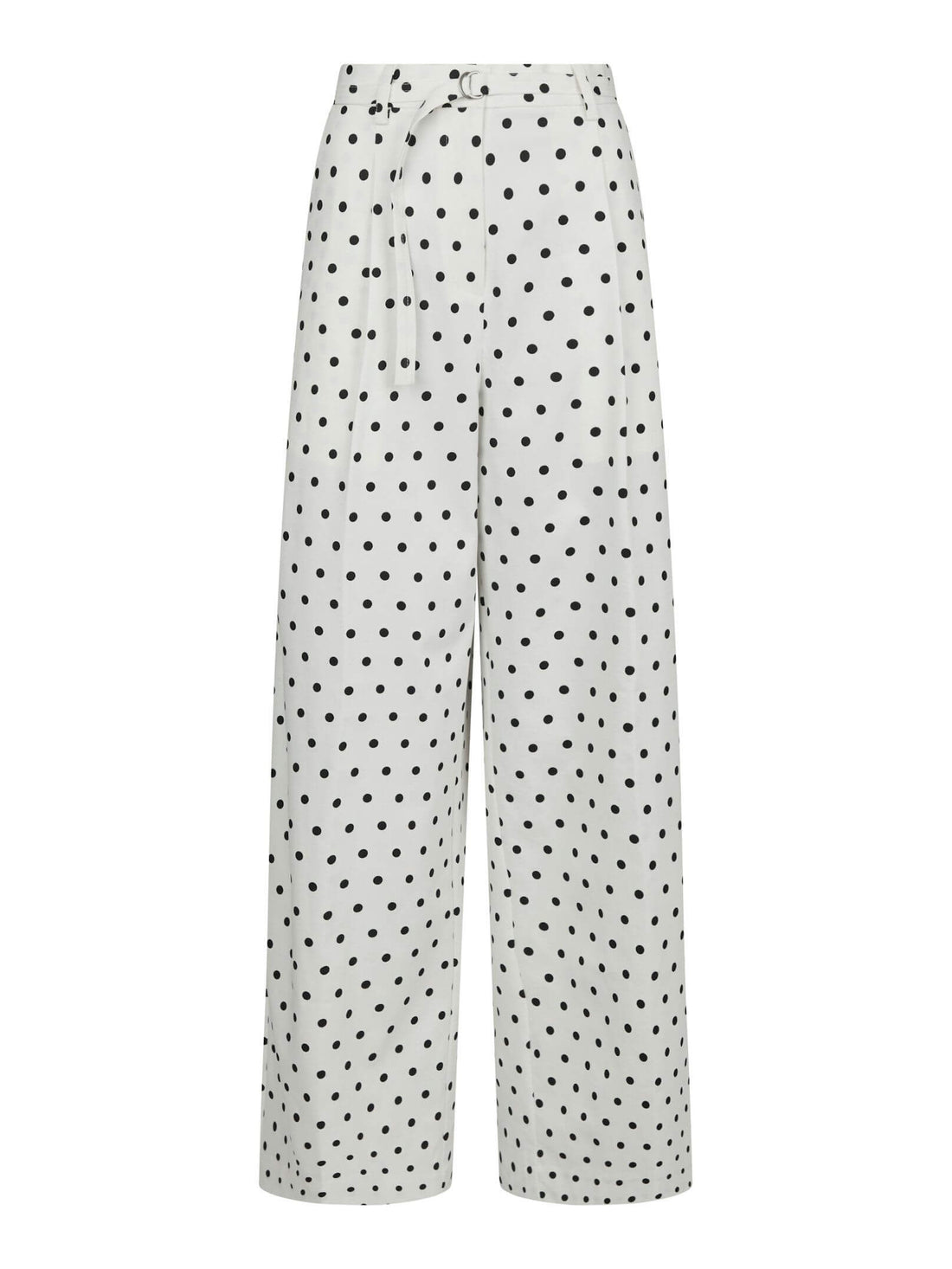 Malba Dot Pants - White