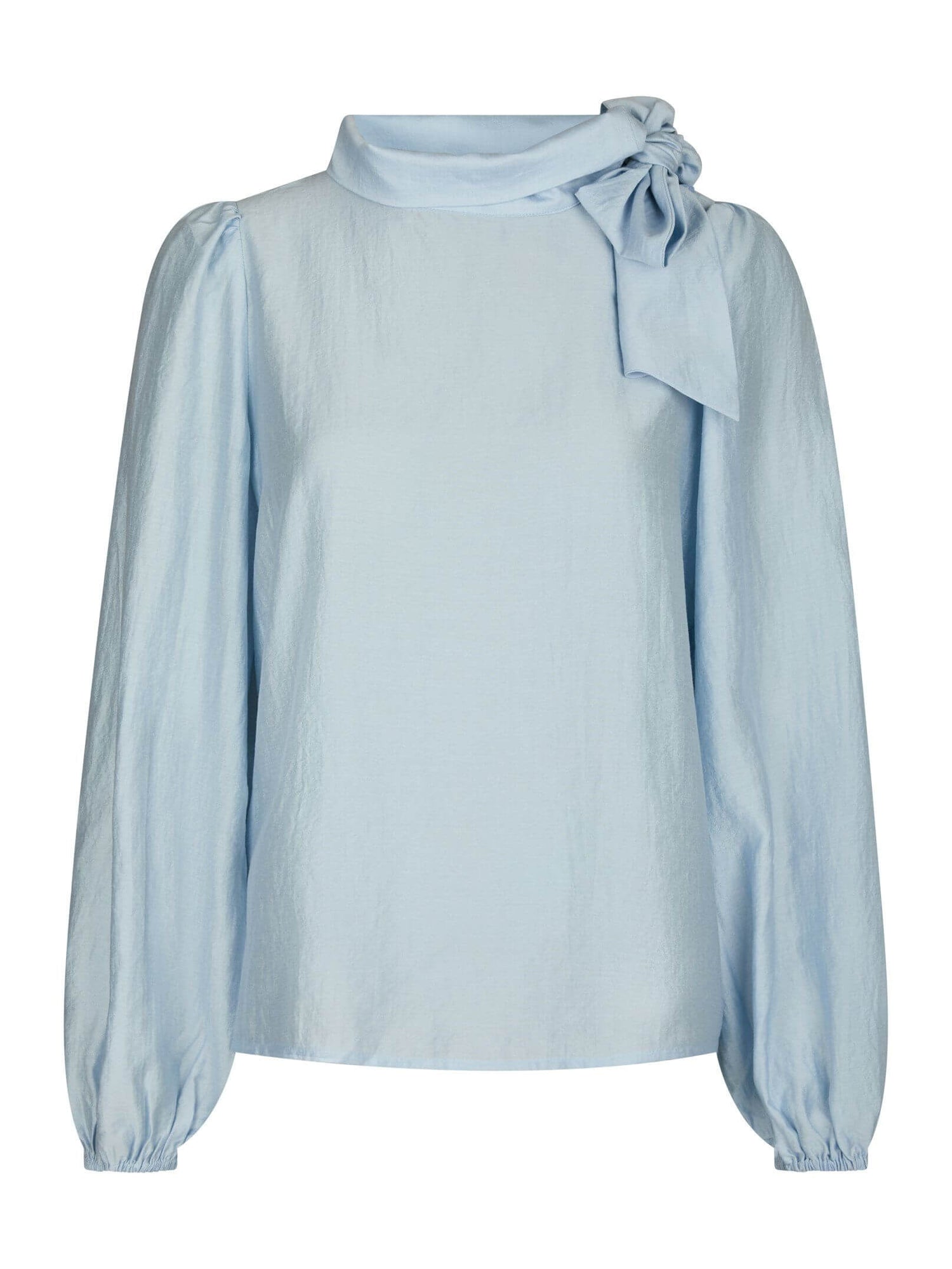 Selene Crisp Blouse - Light Blue