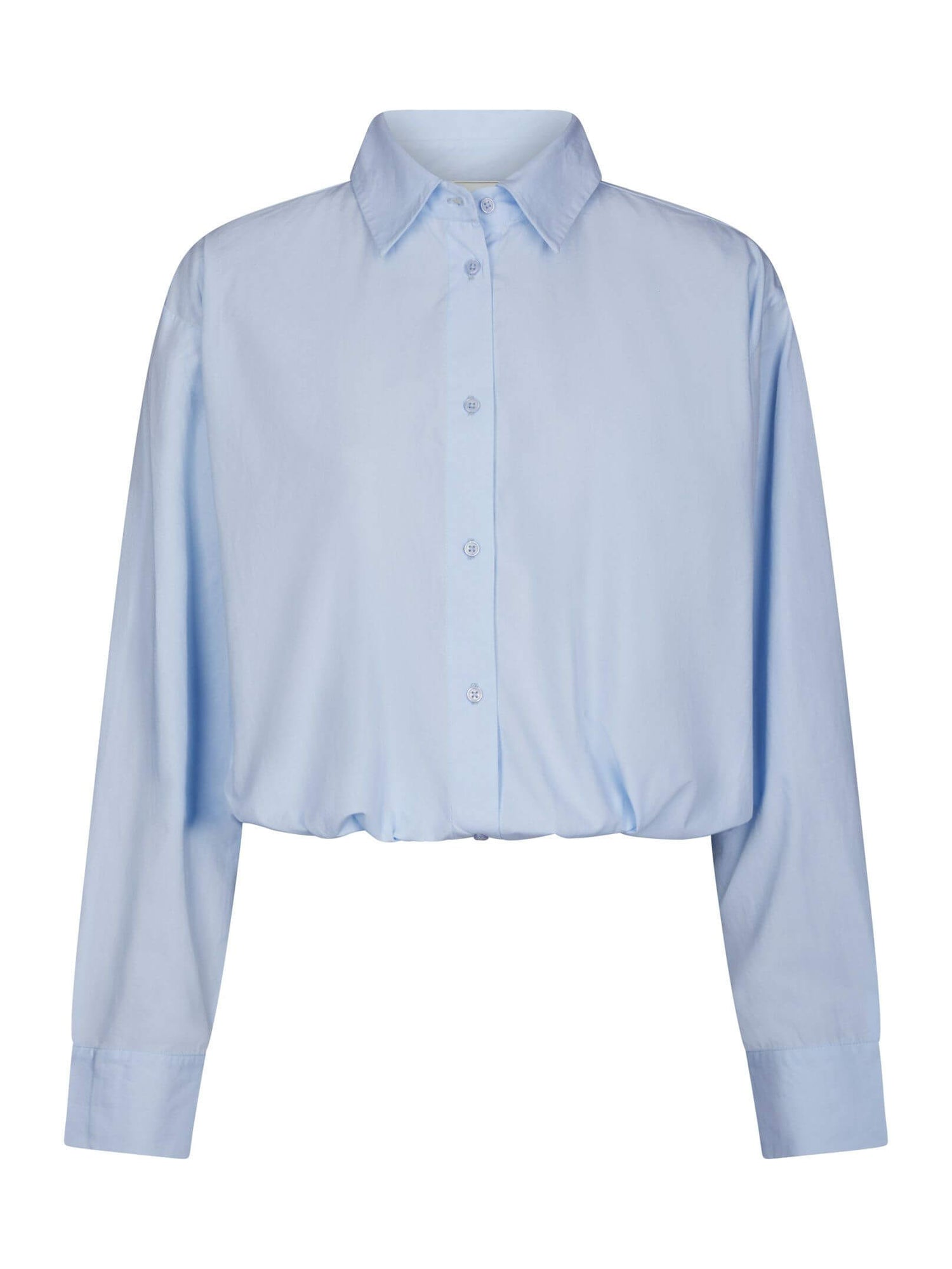 Emmana C Poplin Shirt - Light Blue