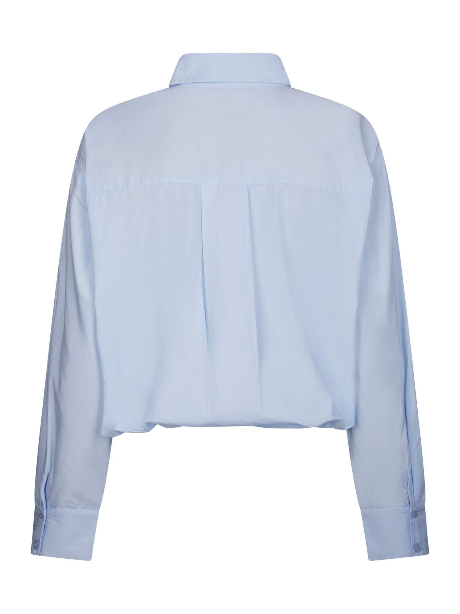 Emmana C Poplin Shirt - Light Blue