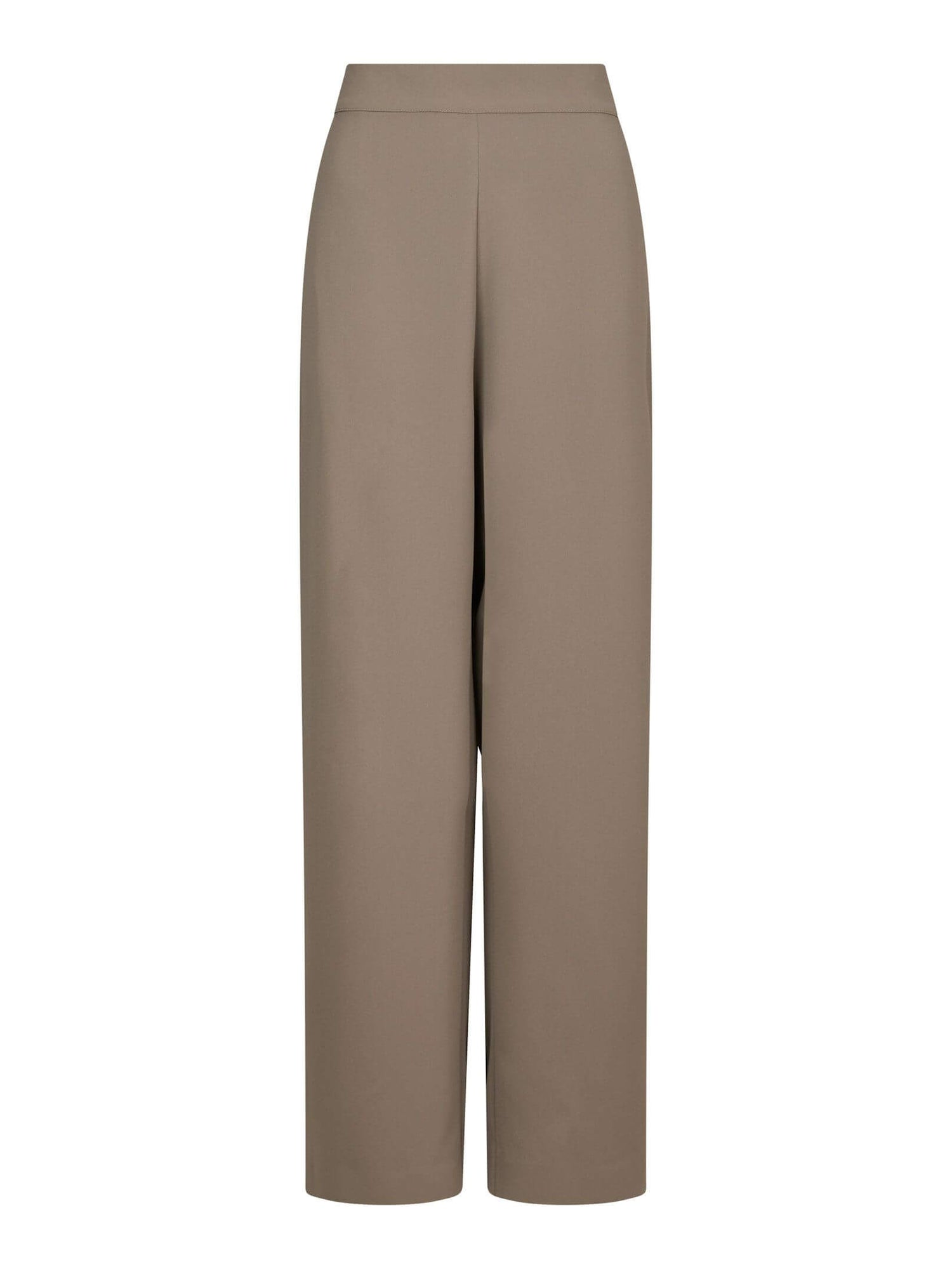 Lunet Crepe Pants - Taupe