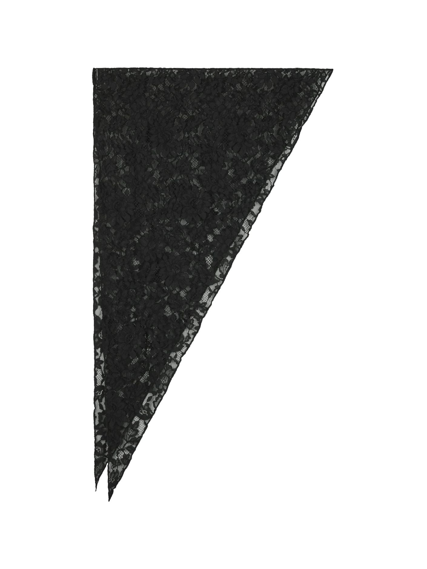 Serina Lace Scarf - Black