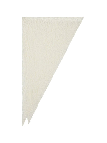 Serina Lace Scarf - Creme