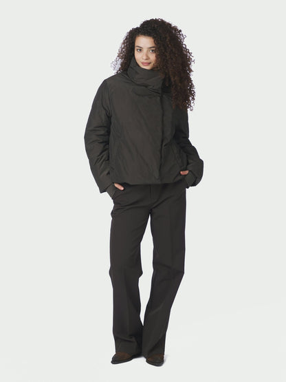 Una Clean Jacket - Dark Brown