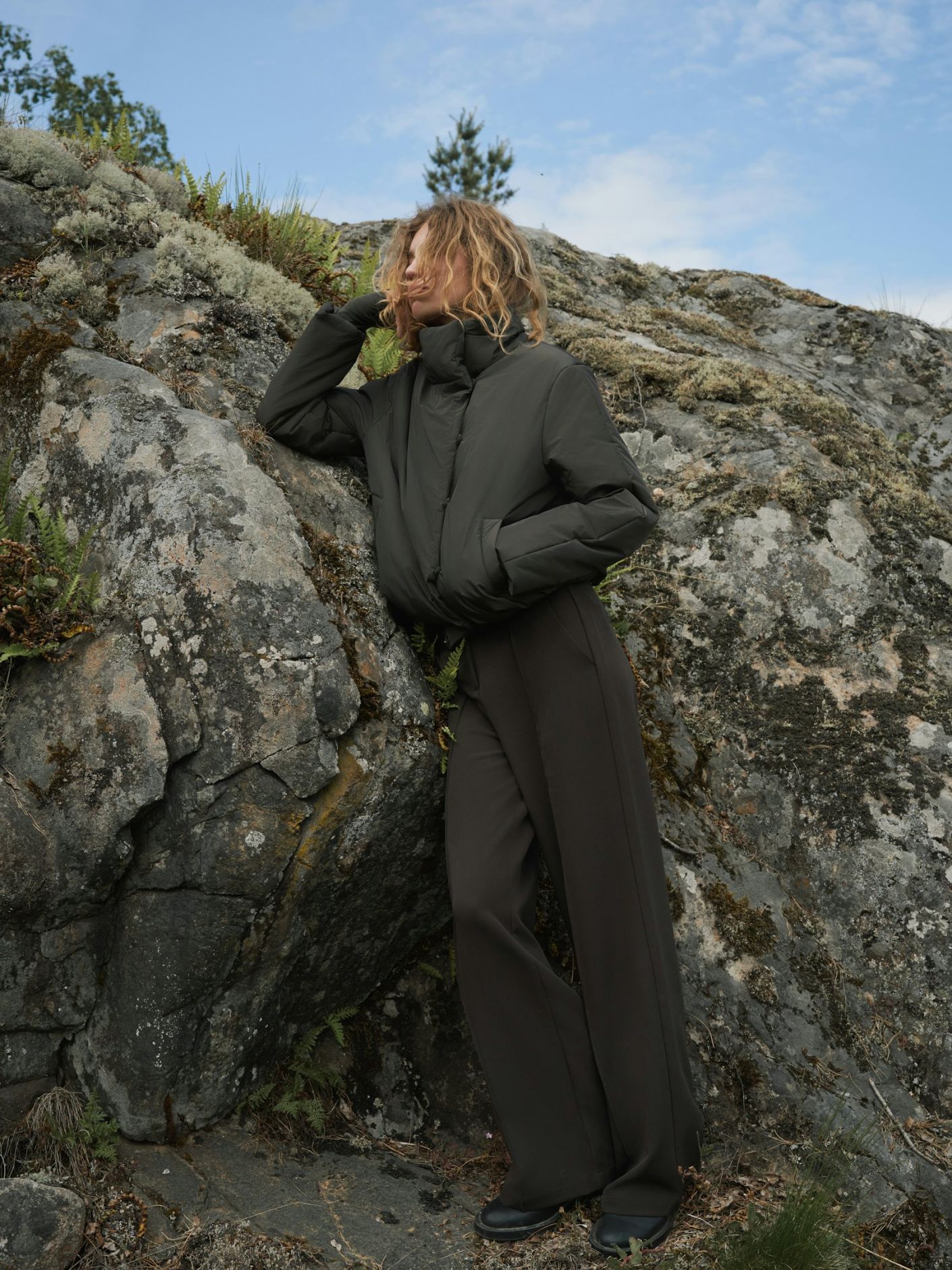 Una Clean Jacket - Dark Brown