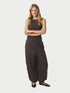 Elyse S Voile Balloon Pants - Dark Brown