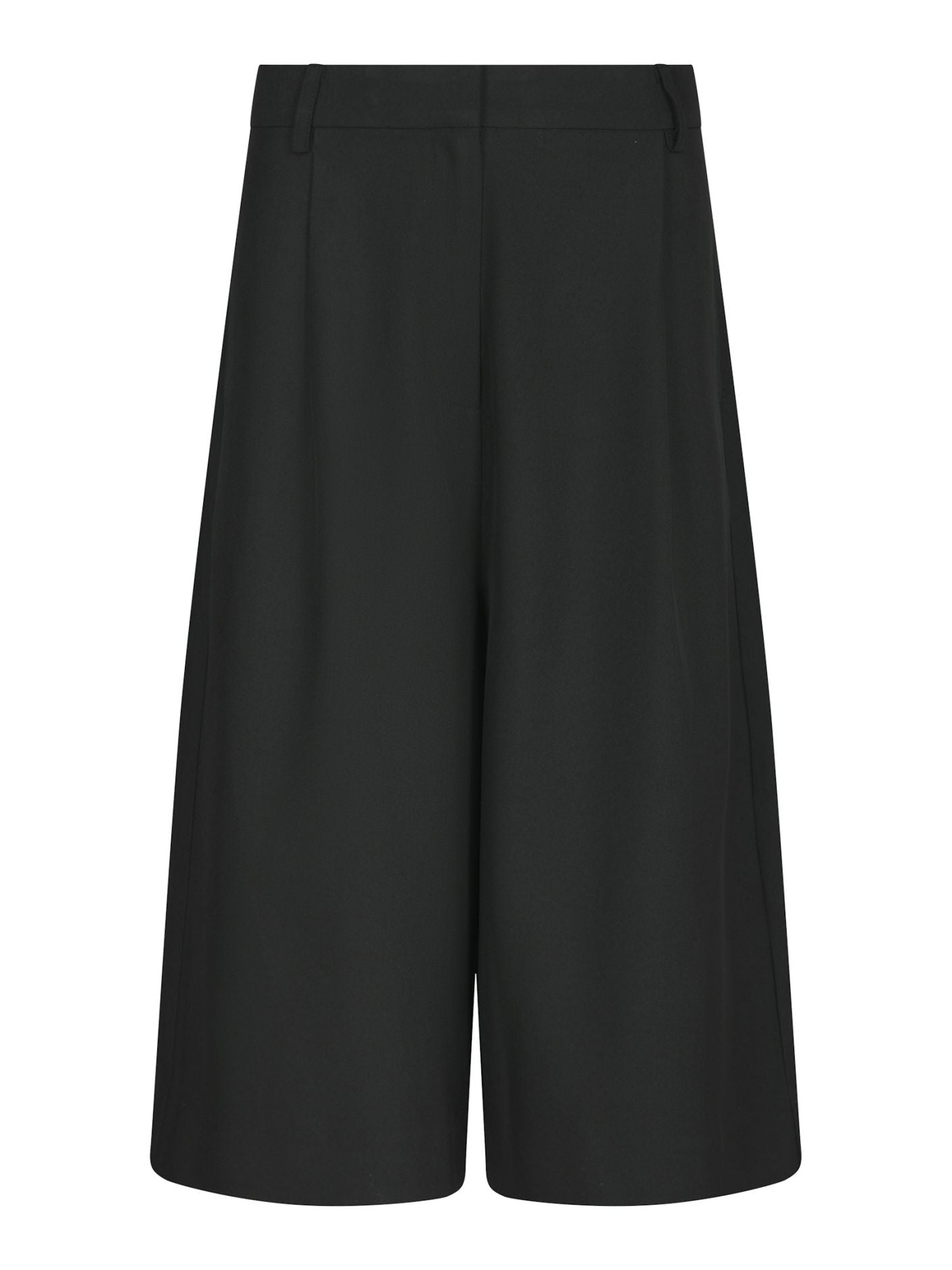 Rima Solid Shorts - Black