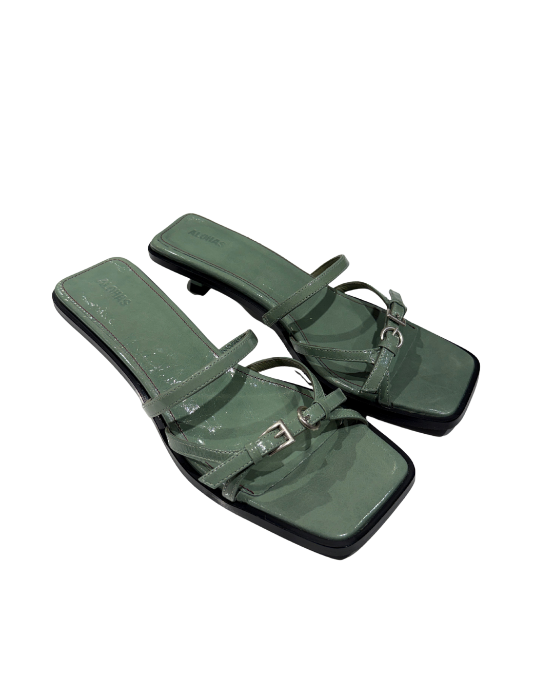 Liko Leather Sandal - Onix Matcha