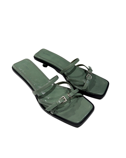 Liko Leather Sandal - Onix Matcha