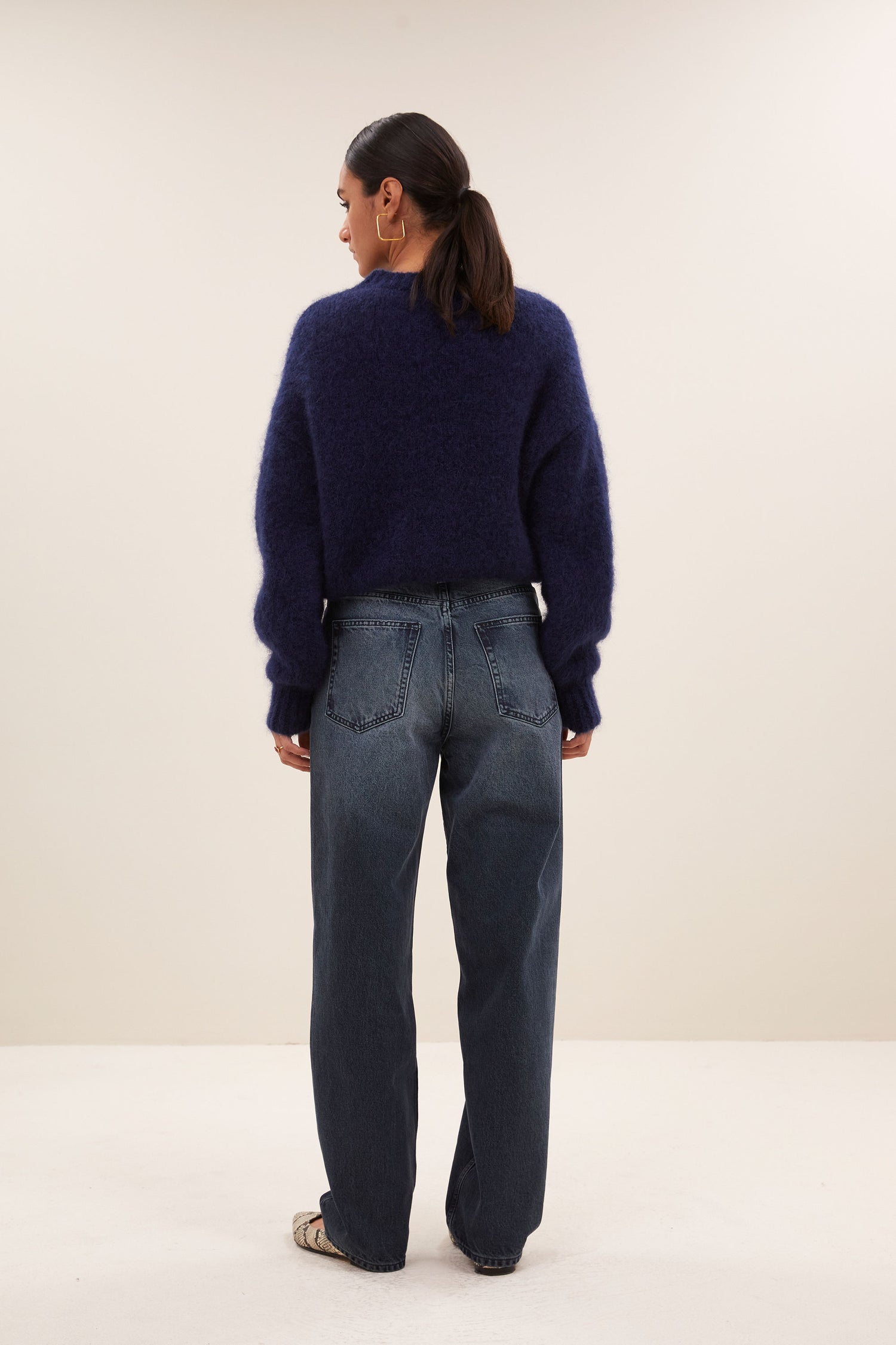 Lew Dark Denim Pants - Dark Denim
