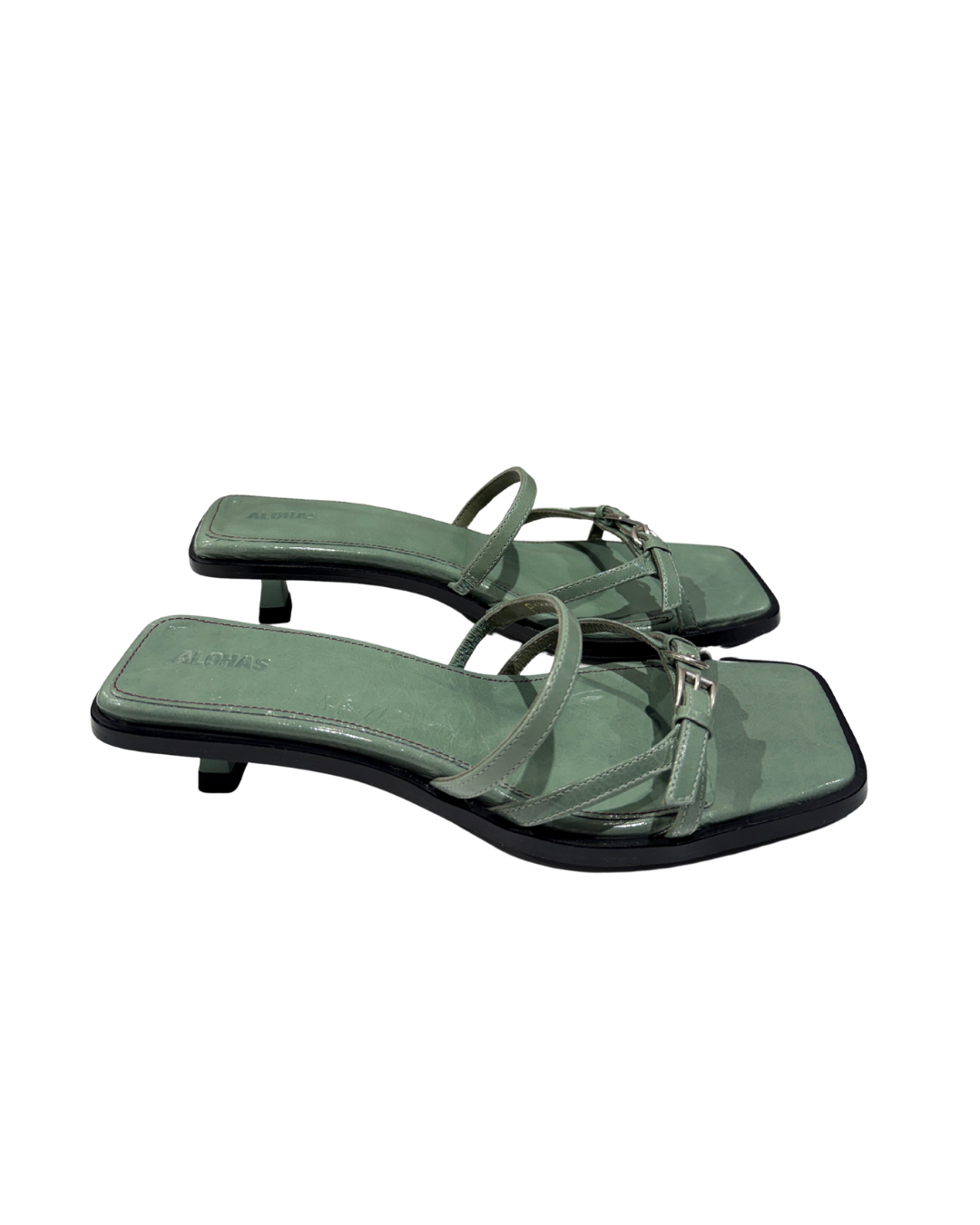 Liko Leather Sandal - Onix Matcha