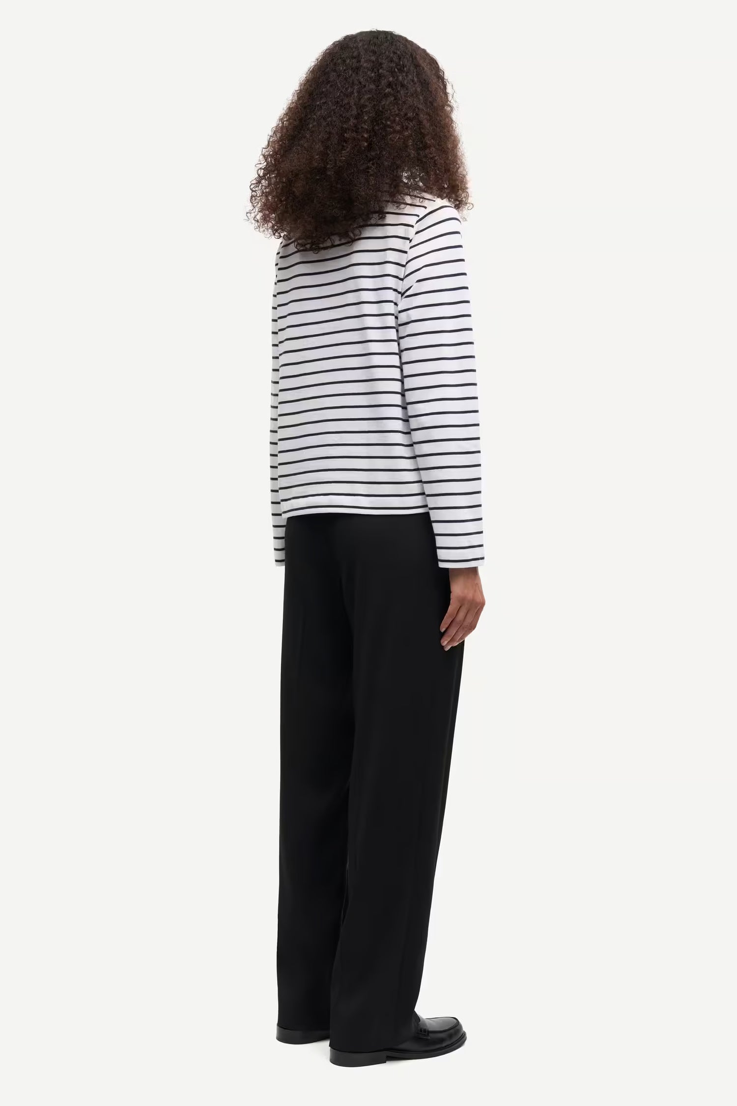 Sacamino LS T-Shirt - Salute Stripe