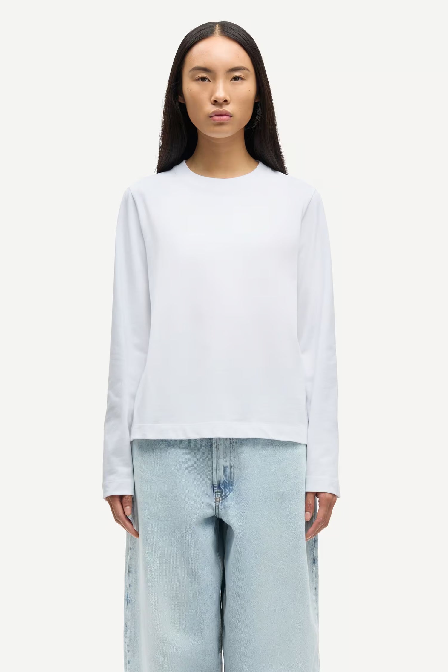 Sacamino LS T-Shirt - White