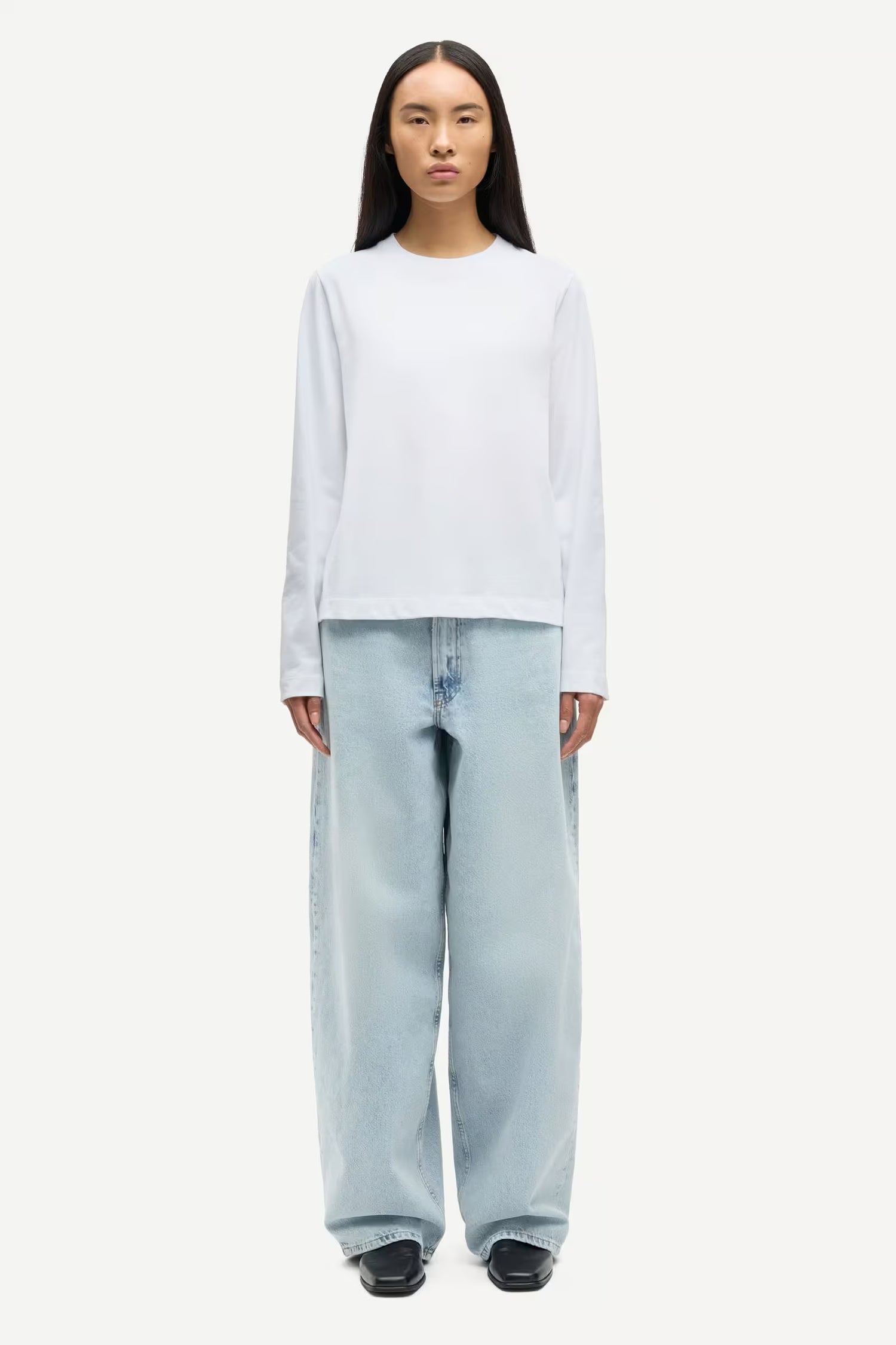 Sacamino LS T-Shirt - White