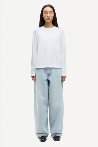 Sacamino LS T-Shirt - White