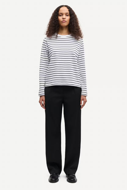 Sacamino LS T-Shirt - Salute Stripe