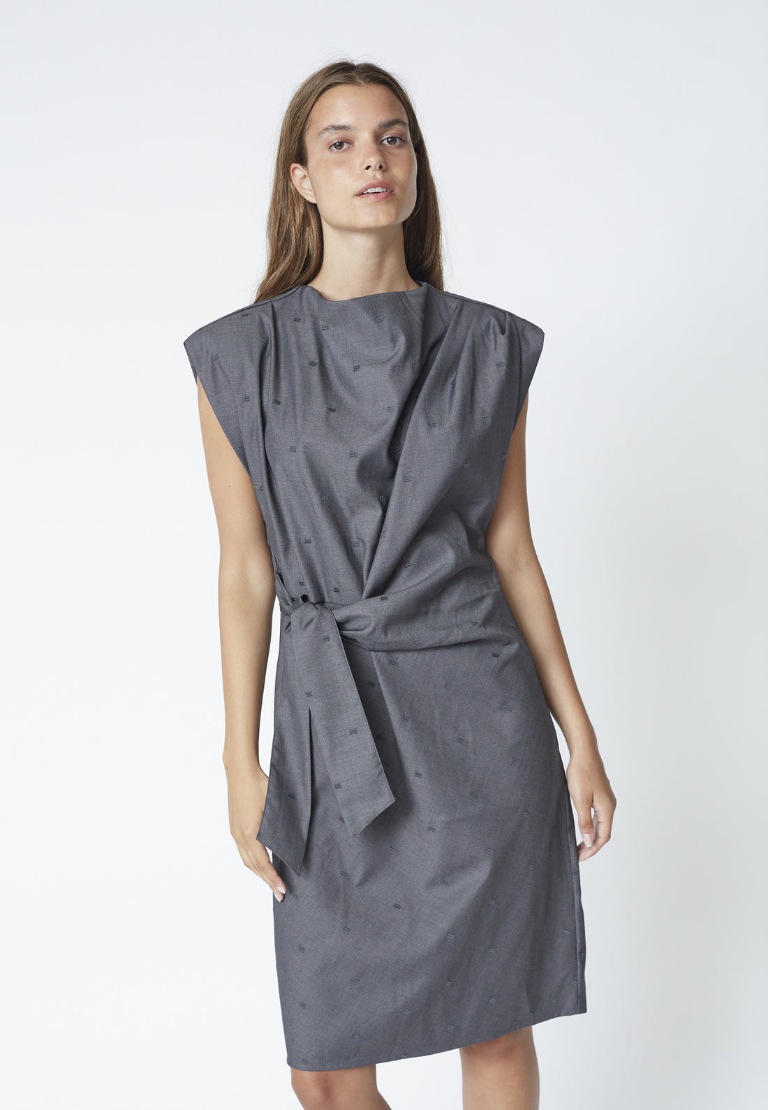 SagaCC Dress - Mid grey