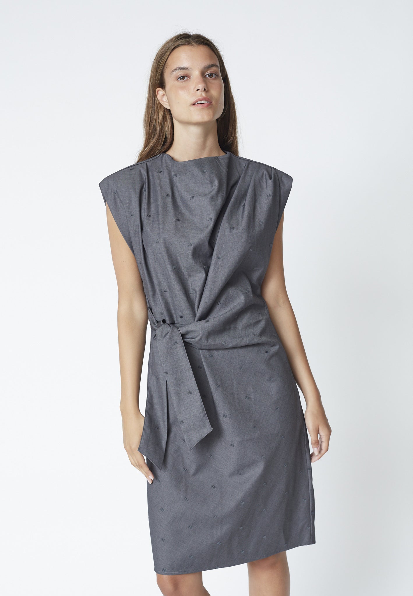 SagaCC Dress - Mid grey