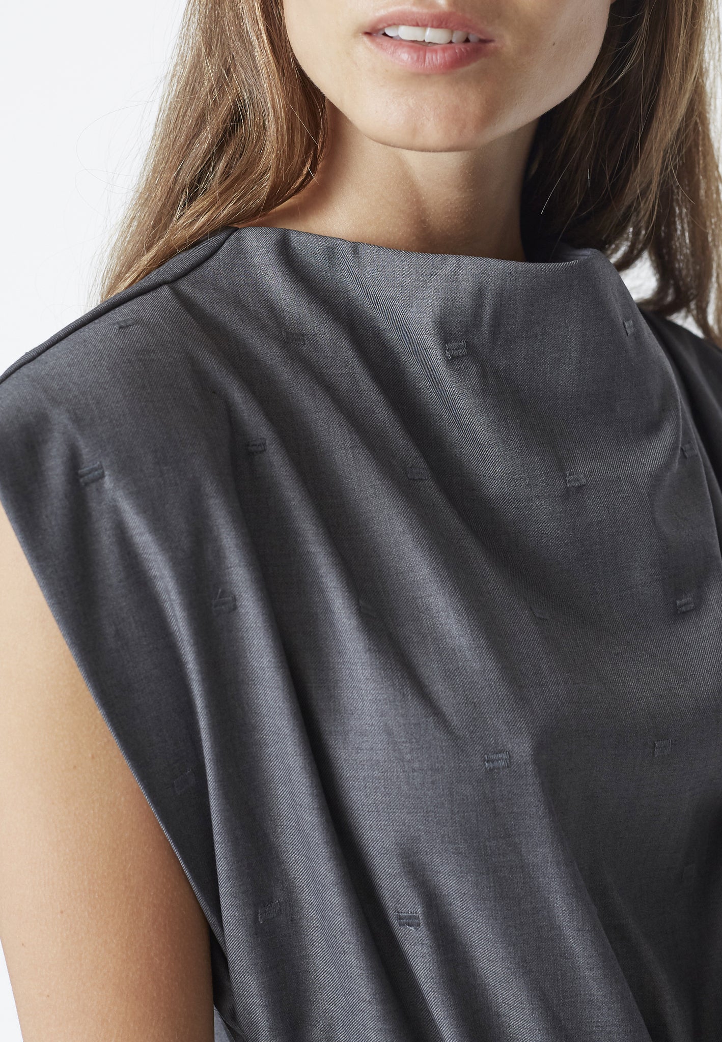 SagaCC Dress - Mid grey