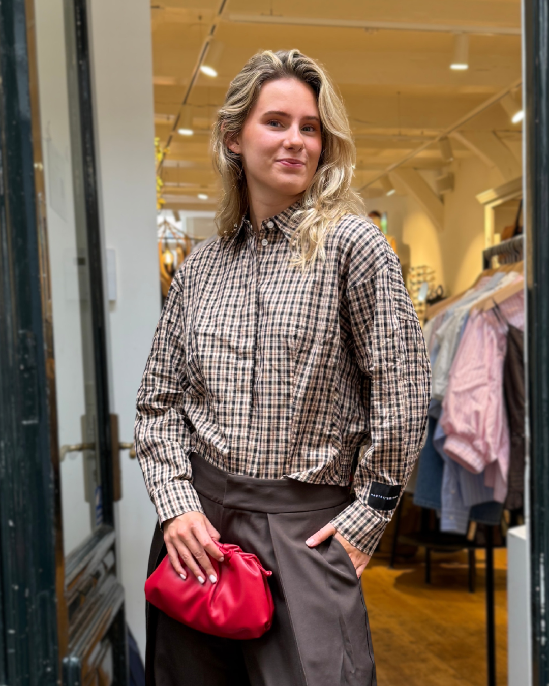 Dessert Check Smock Shirt – Dessert