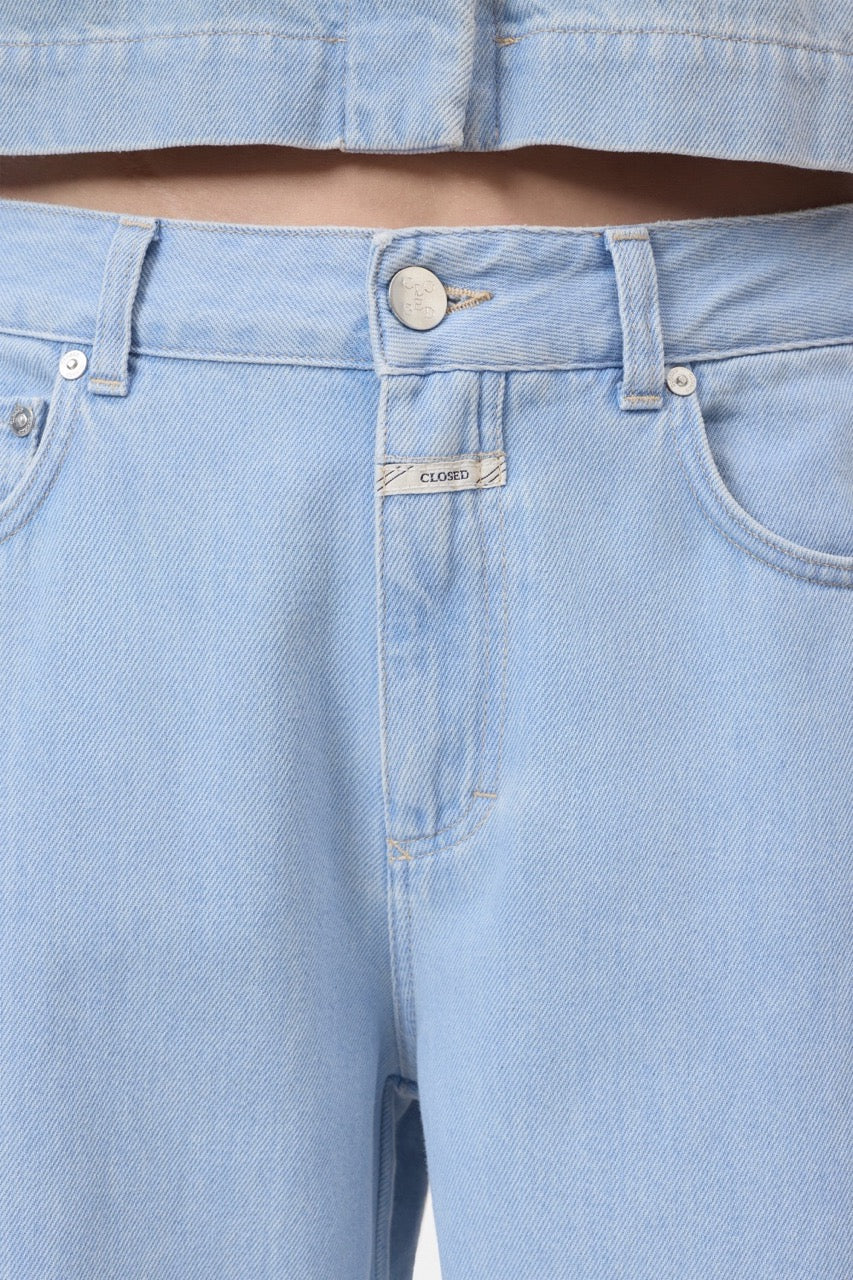 Jazzie with pleat deatil - Light Blue