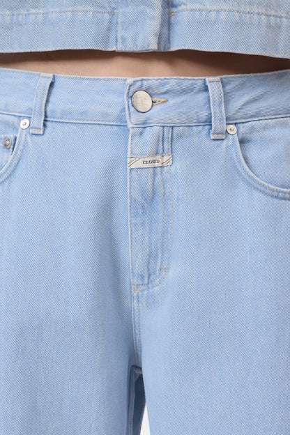 Jazzie with pleat deatil - Light Blue