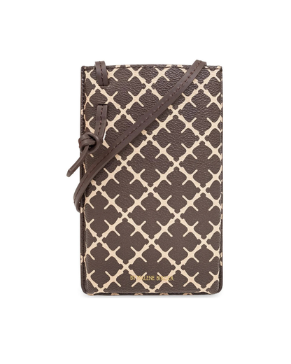 Ivy phone holder - Dark Brown