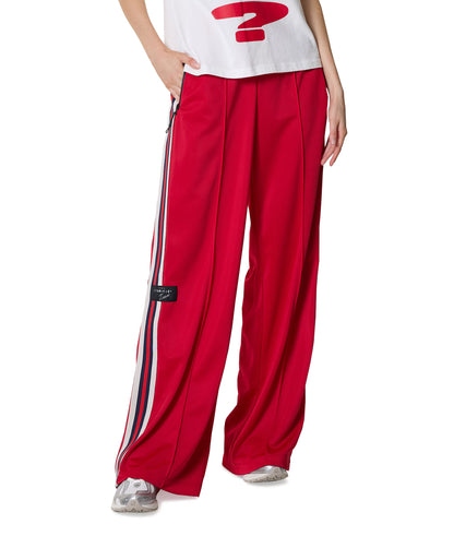 Baggy Track Pants - Red