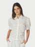 Frannie Dot Shirt - Off White