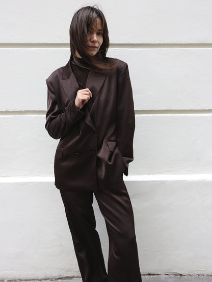 Dante6-Sevigny relaxed fit blazer - Espresso Brown