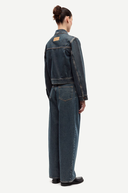 Saharper jeans belt - Burnt oak