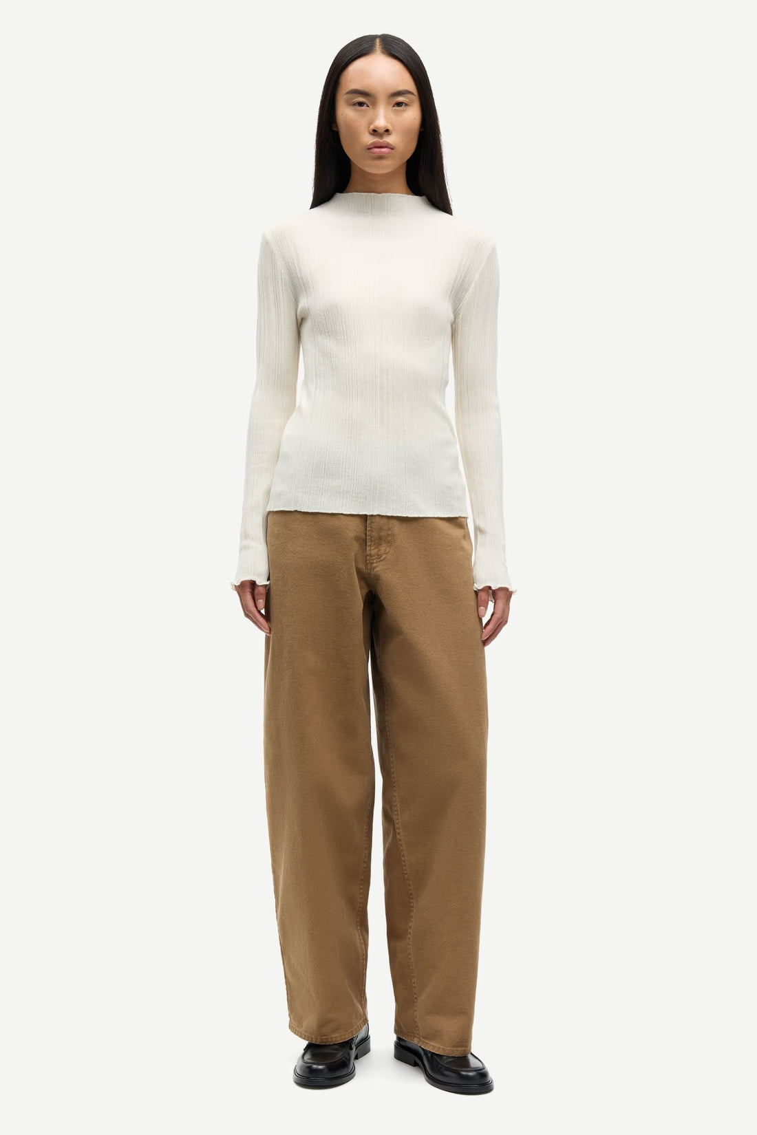 Saharper trouser belt - washed otter