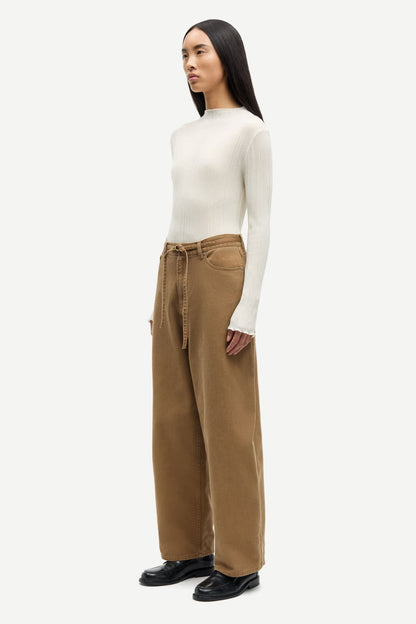 Saharper trouser belt - washed otter