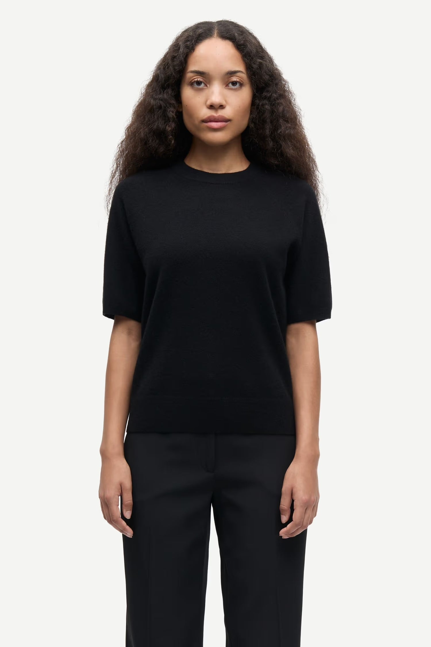 Saboston T-Shirt Cashmere - Black