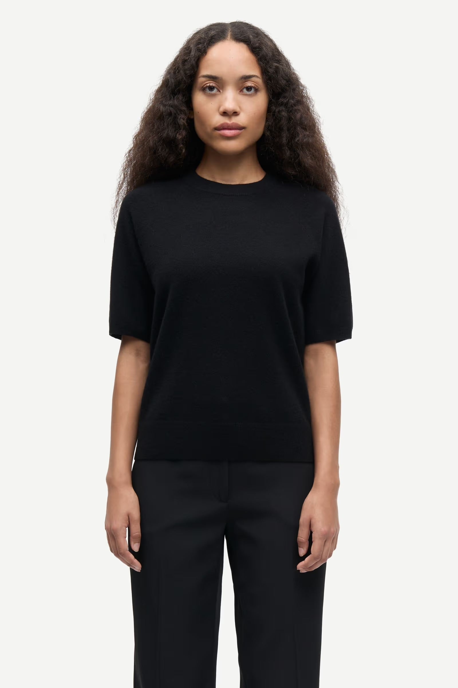Saboston T-Shirt Cashmere - Black