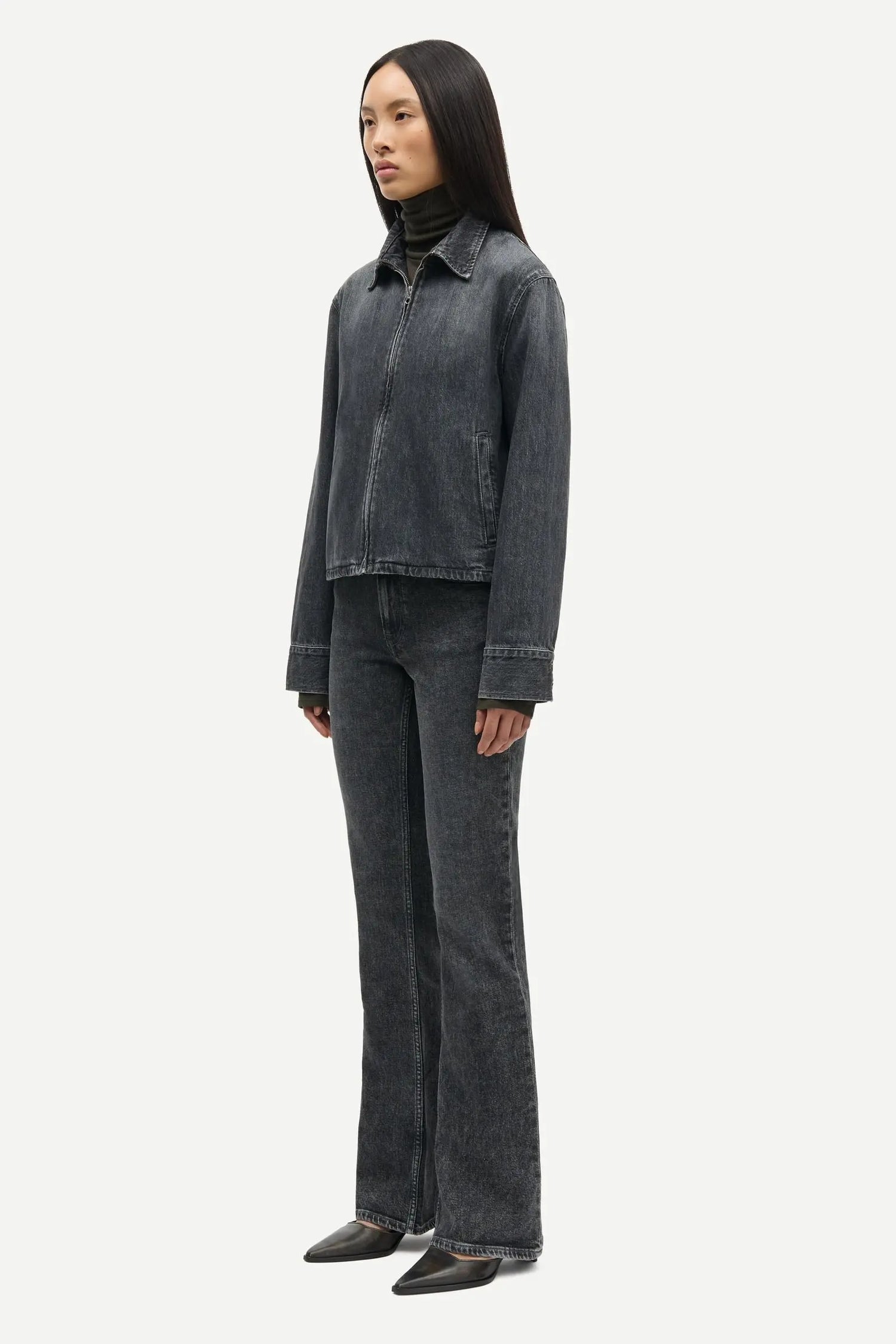 Sanarinna Zip Jacket - Grey Cloud