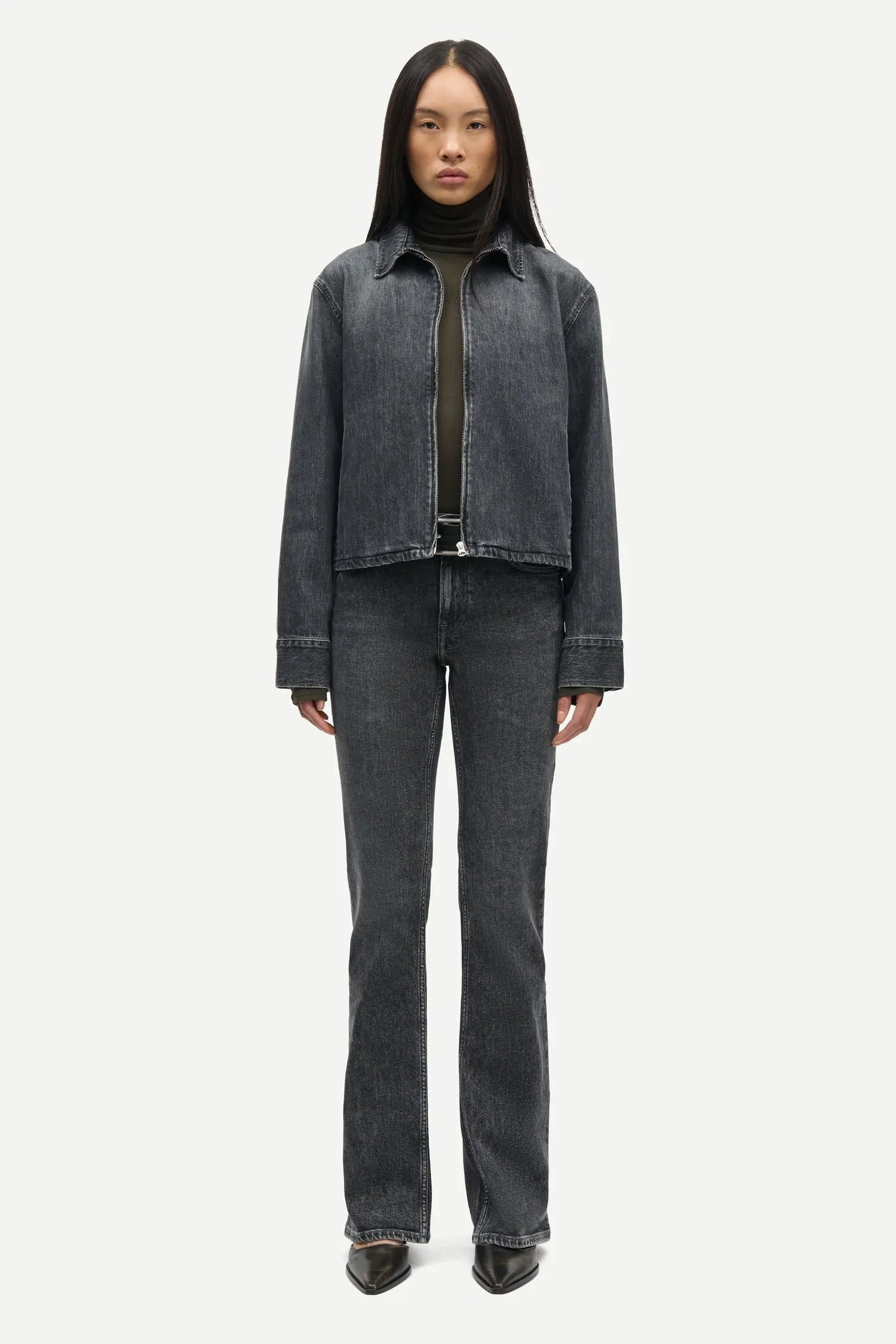 Sanarinna Zip Jacket - Grey Cloud