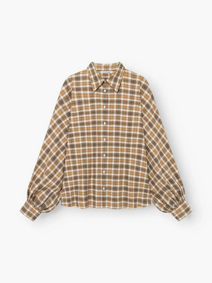 Bluse Antonia Fianel – Kariert